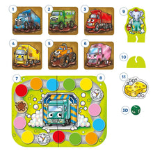 Orchard Toys Mucky Trucks Game Misplaced Pieces 62