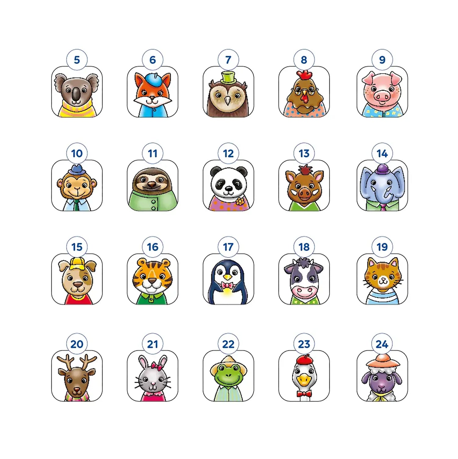 Orchard Toys My Holiday Lotto Game Misplaced Pieces 1