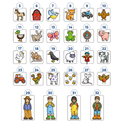 Orchard Toys Old Macdonald Lotto Game Misplaced Pieces 1