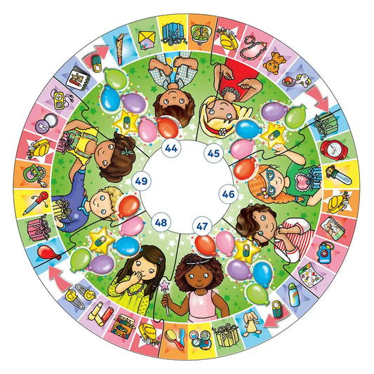 Orchard Toys Party, Party, Party Board Game Misplaced Pieces 1