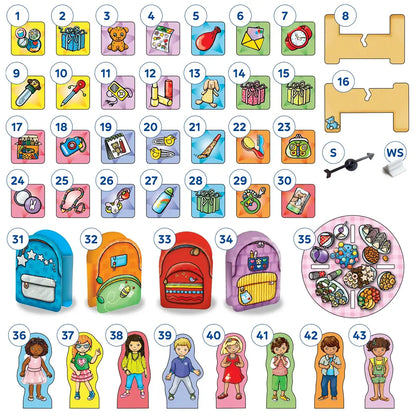 Orchard Toys Party, Party, Party Board Game Misplaced Pieces 201