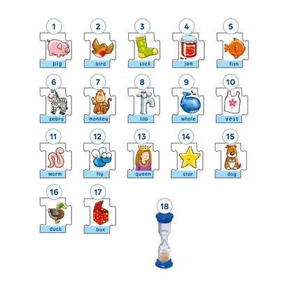 Orchard Toys Pass The Word Game Misplaced Pieces 245