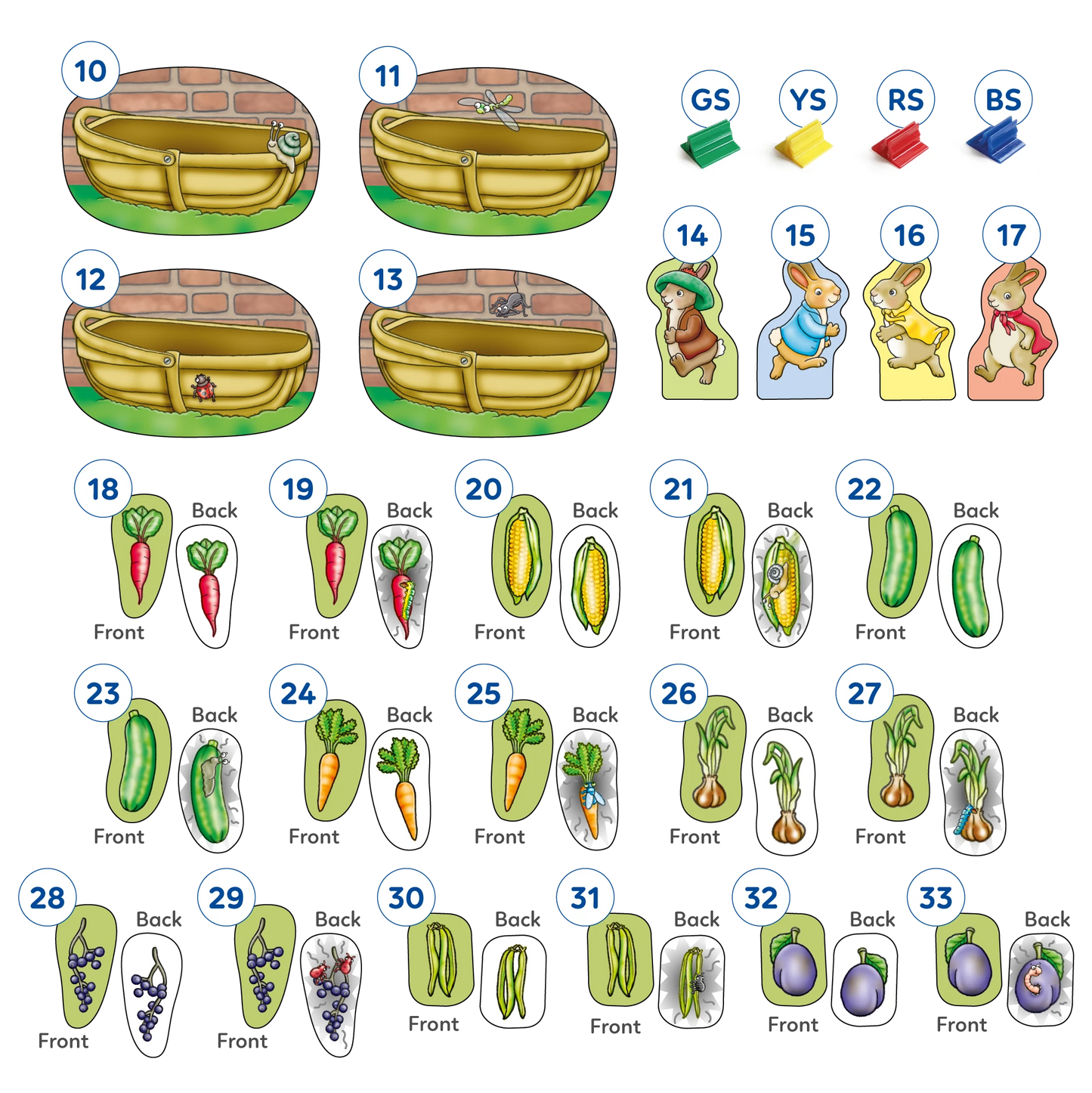 Orchard Toys Peter Rabbit Don't Wake Mr. McGregor! Misplaced Pieces 1