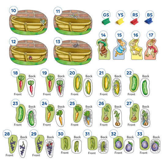 Orchard Toys Peter Rabbit Don't Wake Mr. McGregor! Misplaced Pieces 1