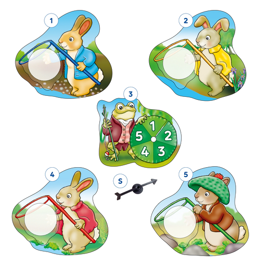 Orchard Toys Peter Rabbit Fish and Count Misplaced Pieces 86