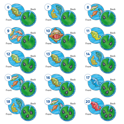 Orchard Toys Peter Rabbit Fish and Count Misplaced Pieces 1