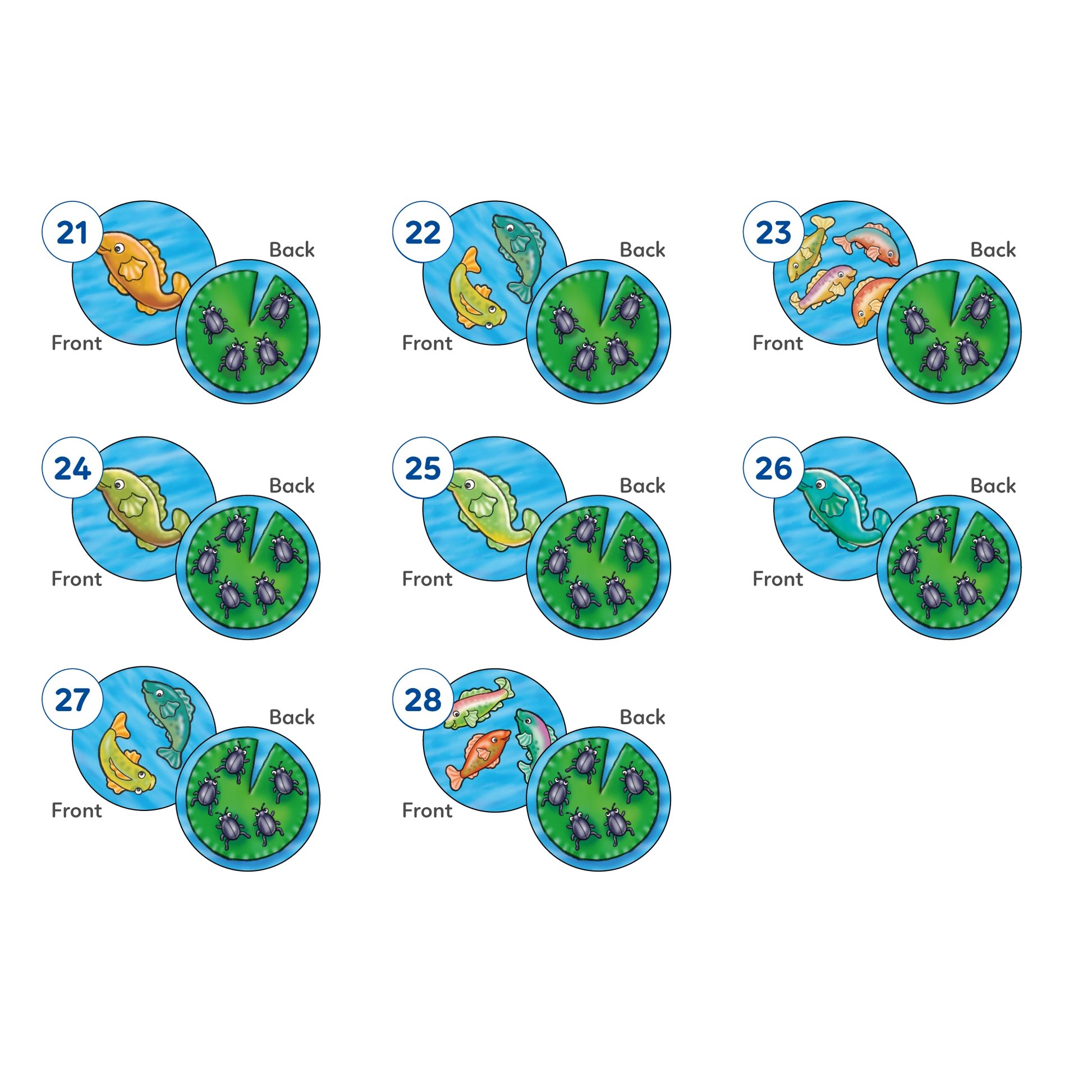 Orchard Toys Peter Rabbit Fish and Count Misplaced Pieces 2