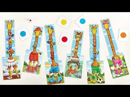 لعبة الزرافات في الأوشحة