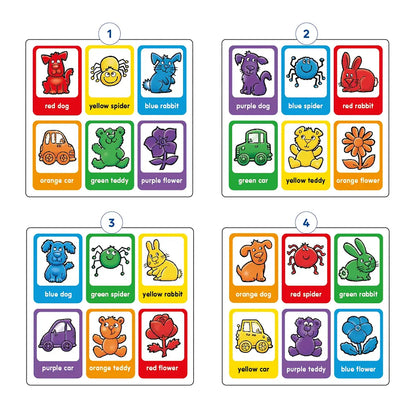 Orchard Toys Red Dog, Blue Dog Game Misplaced Pieces 208