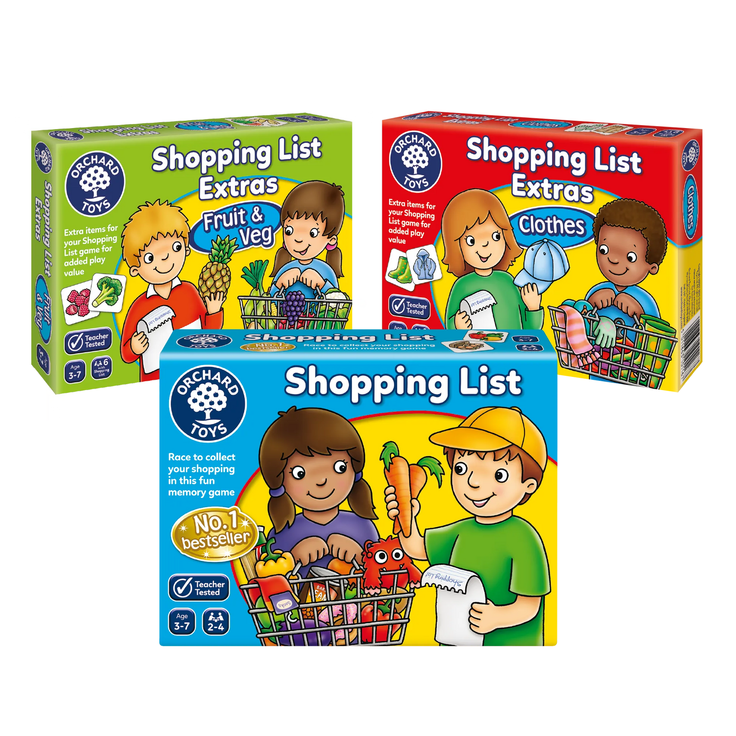 Orchard Toys Shopping List and Extras Packs 134
