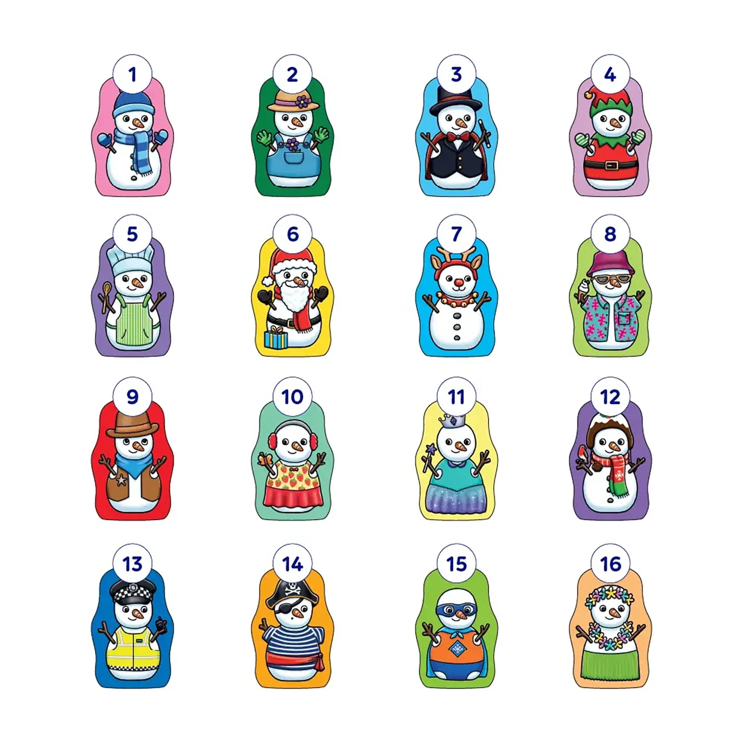 Orchard Toys Snowman Pairs Game Aldi Misplaced Pieces 269