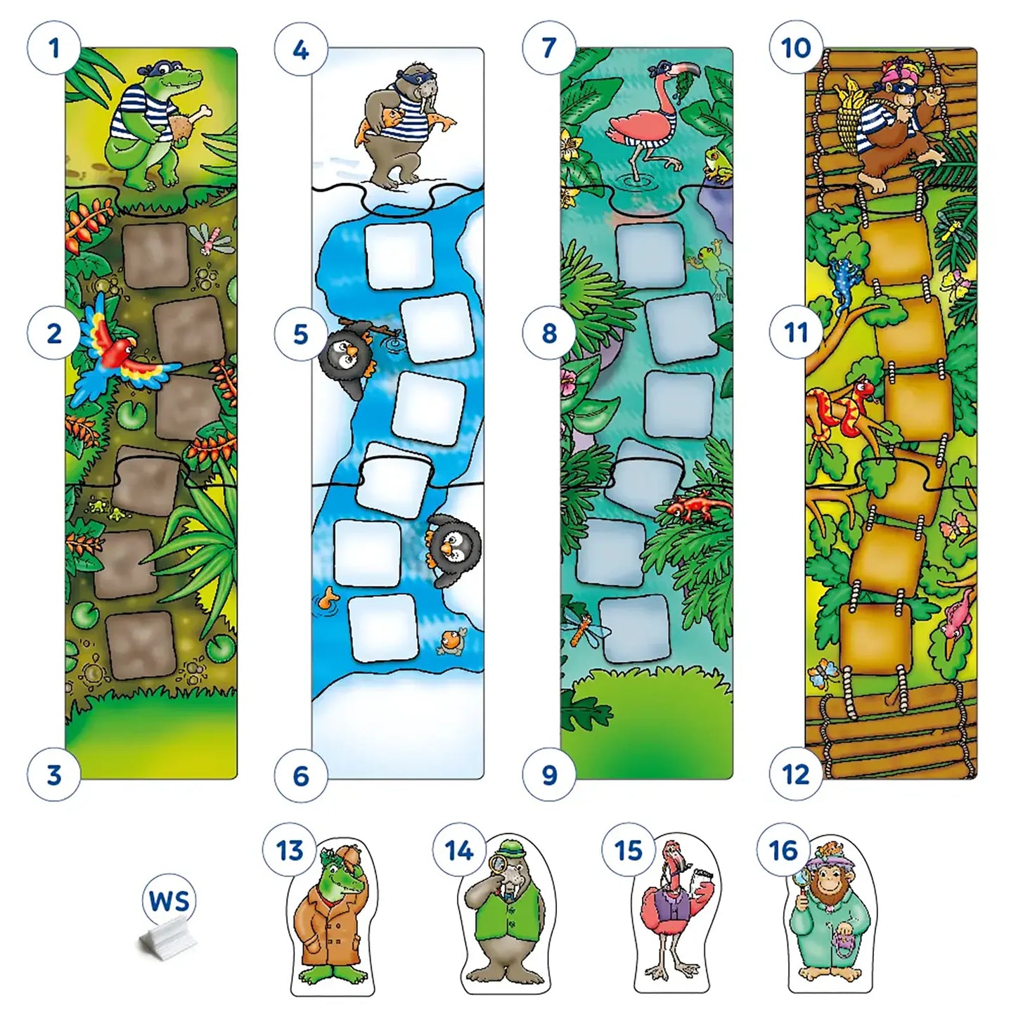 Orchard Toys Sound Detectives Game Misplaced Pieces 213