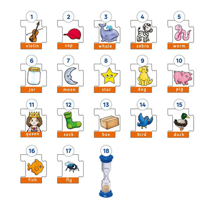 Orchard Toys Speed Spelling Game Misplaced Pieces 37