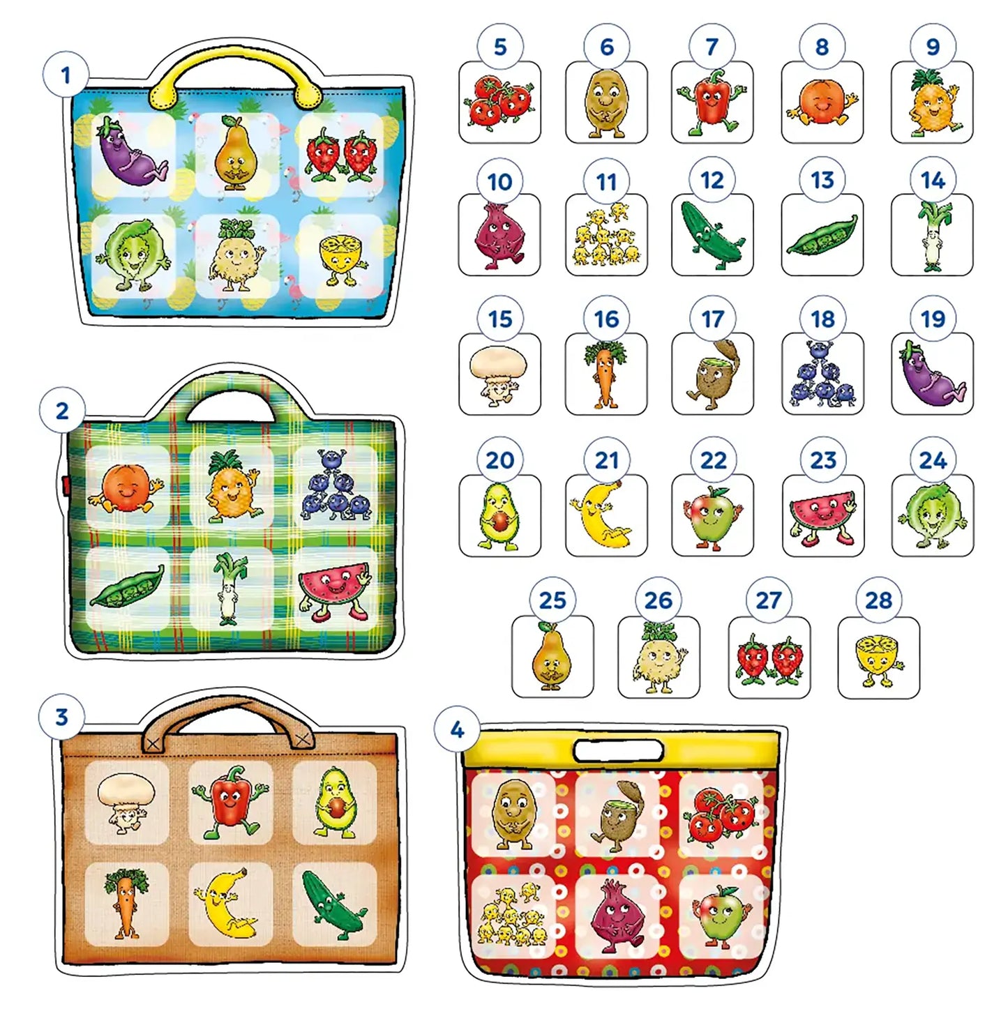 Orchard Toys Super Shoppers Game Misplaced Pieces 54