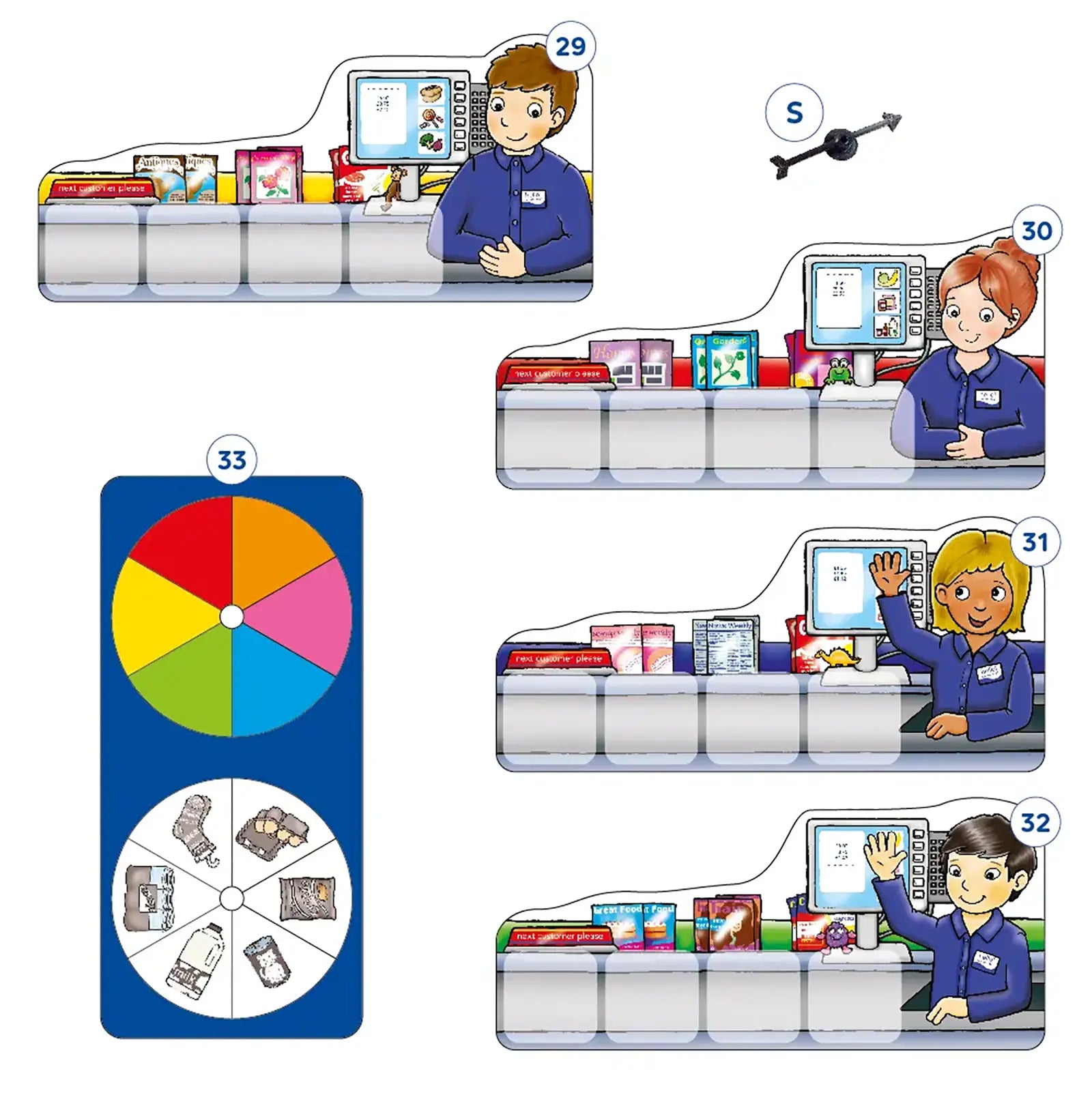 Orchard Toys Super Shoppers Game Misplaced Pieces 1