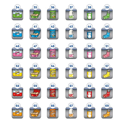 Orchard Toys Super Shoppers Game Misplaced Pieces 2