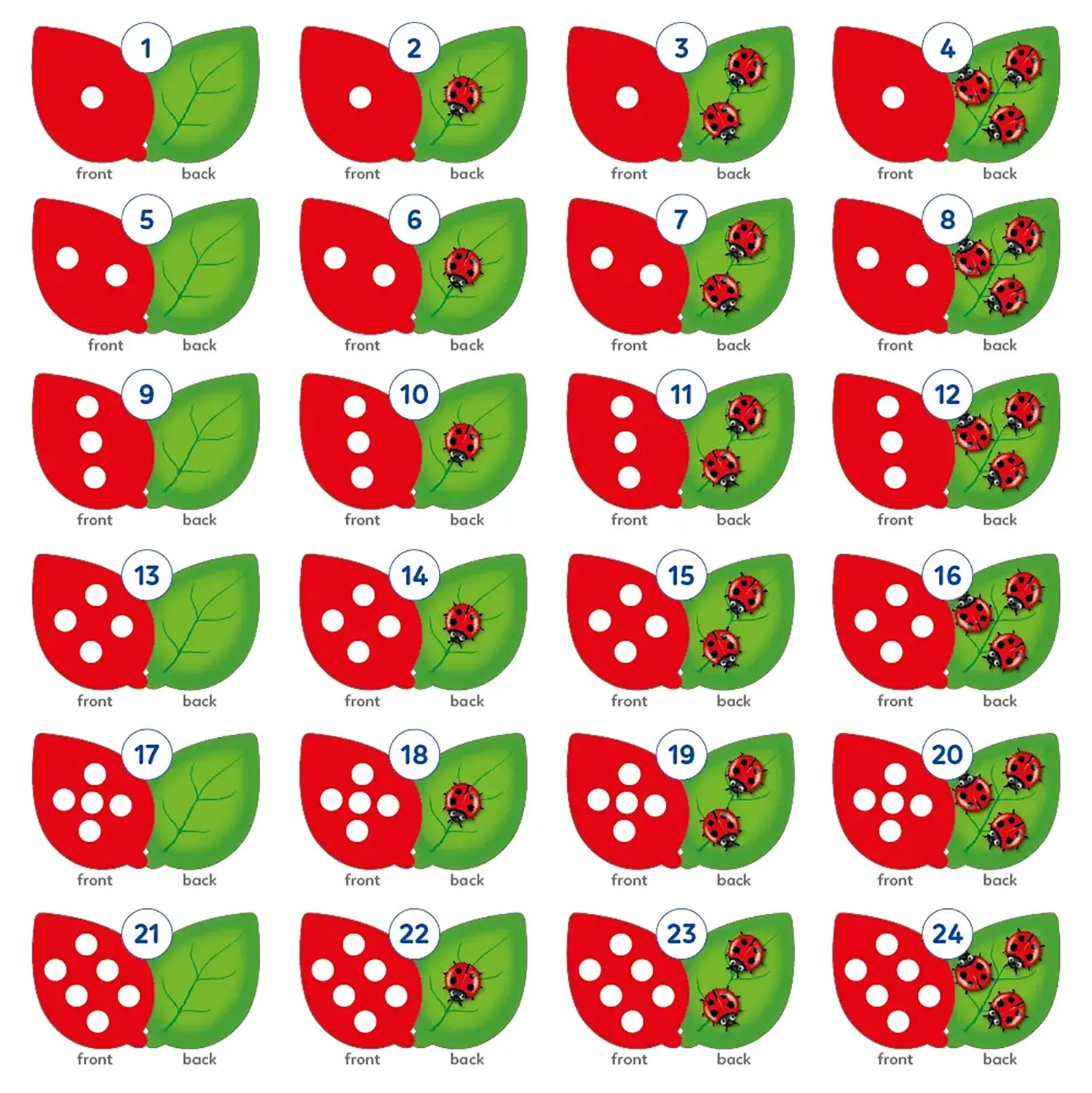 Orchard Toys The Game of Ladybirds Misplaced Pieces 215