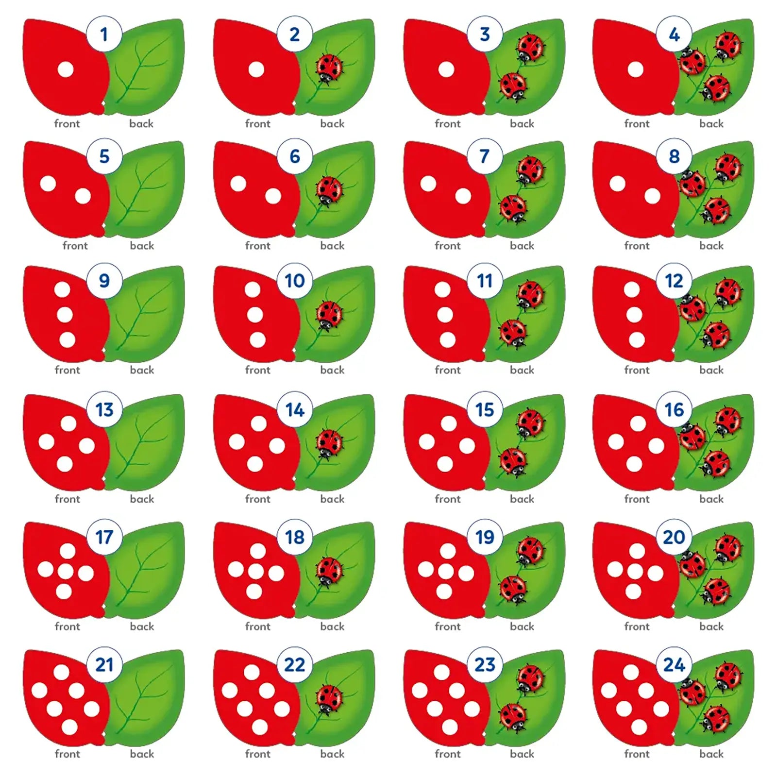 Orchard Toys The Game of Ladybirds Misplaced Pieces 215