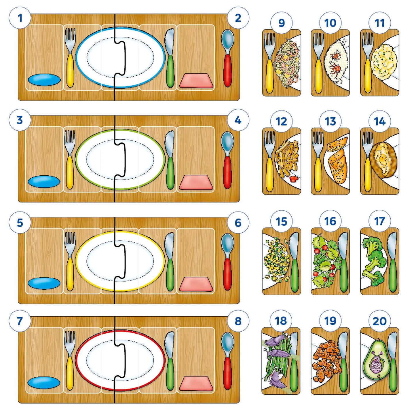 Orchard Toys Tummy Ache Game Misplaced Pieces (New Version) 73