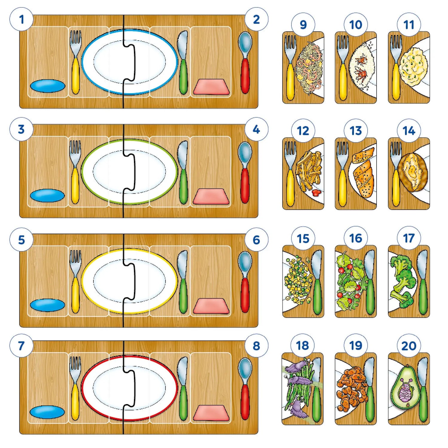 Orchard Toys Tummy Ache Game Misplaced Pieces (New Version) 73