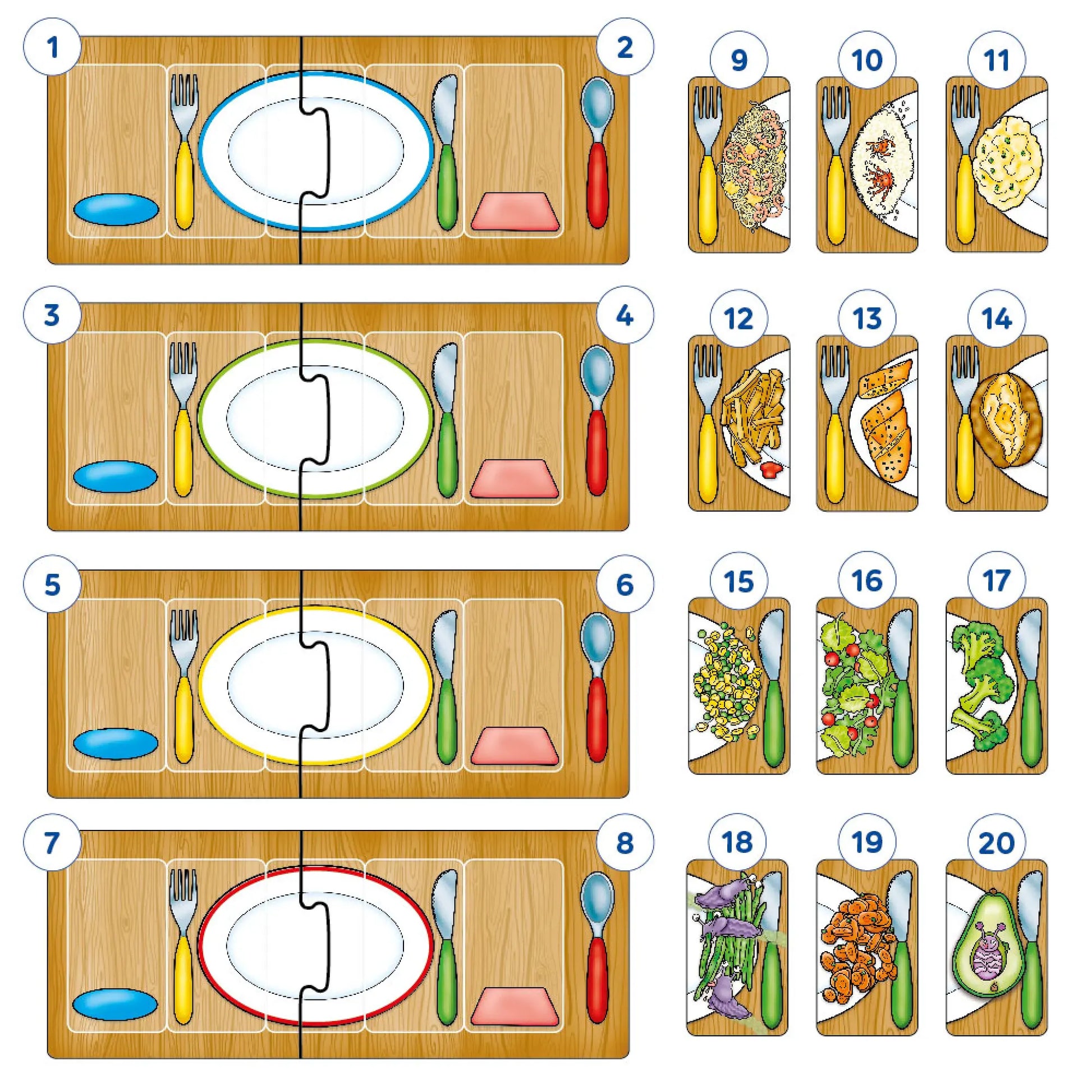 Orchard Toys Tummy Ache Game Misplaced Pieces (New Version) 73