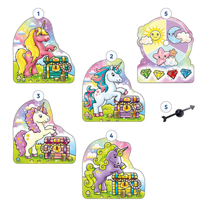 Orchard Toys Unicorn Jewels Mini Game Misplaced Pieces 217