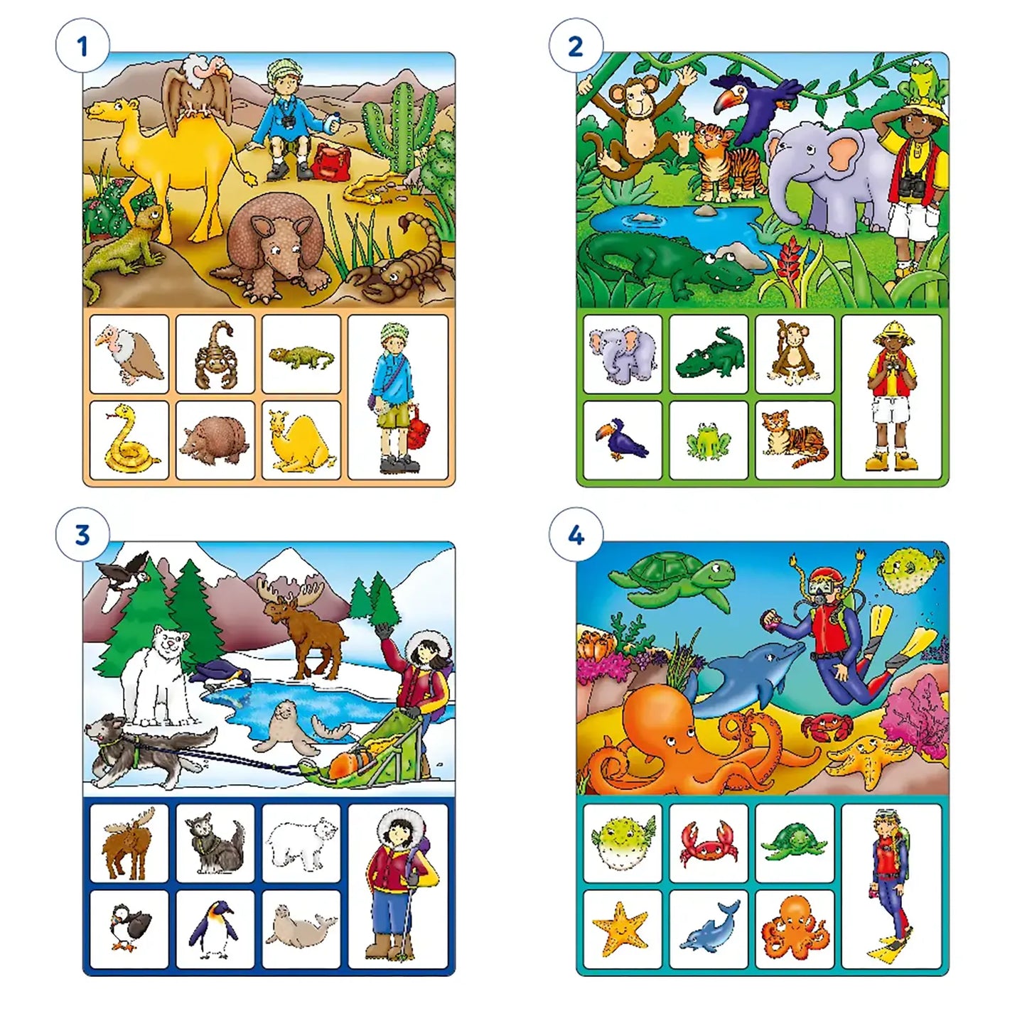 Orchard Toys Where Do I Live Game Misplaced Pieces 41