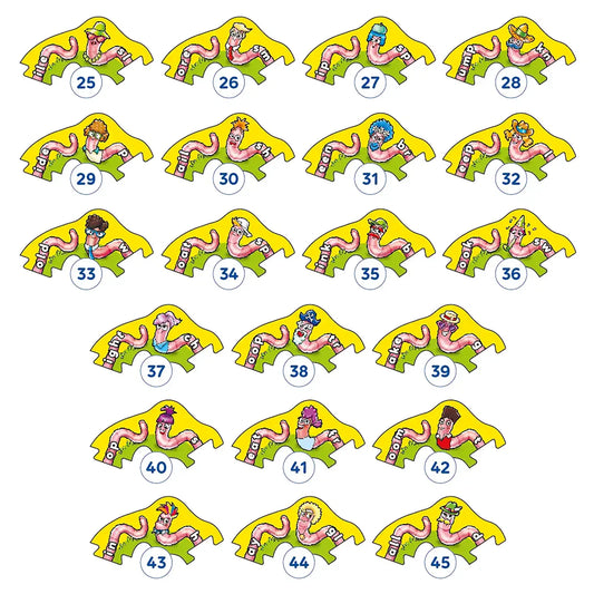 Orchard Toys Wiggly Words Game Misplaced Pieces 1